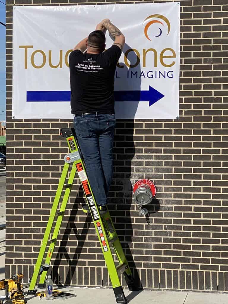 Banner in Broken Arrow