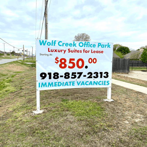Banner in Broken Arrow