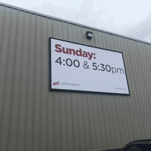 Banner in Broken Arrow