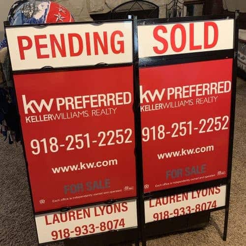 Broken Arrow Yard Signs