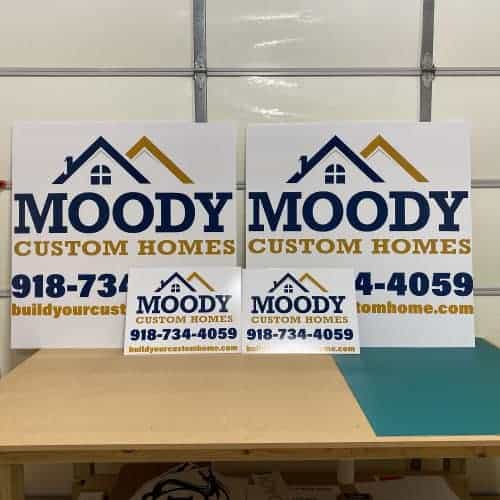 Yard Signs in Broken Arrow